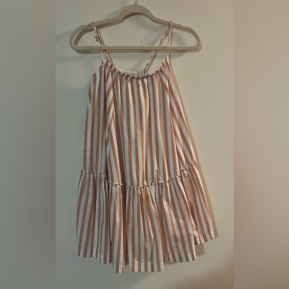 Abercrombie & Fitch striped spaghetti dress size ST